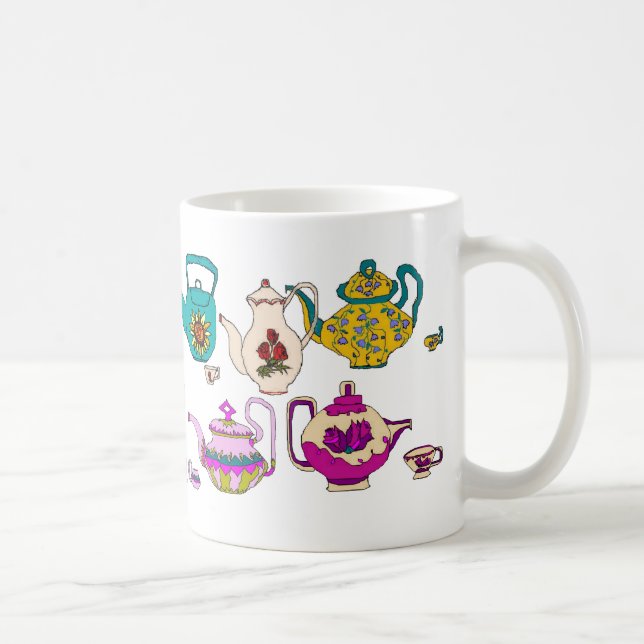 Mug Collection de théière (Droite)