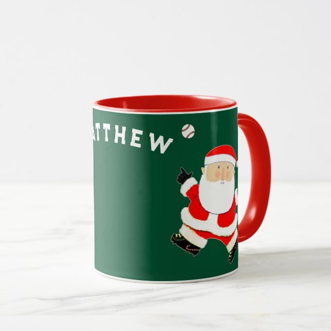 Mug Collection de vacances de baseball (Devant droit)