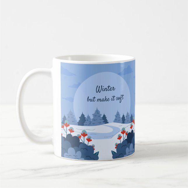 Mug Collection Douce Hiver — Calme, Confortable & Inte (Gauche)