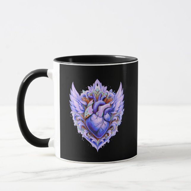 Mug Collection: Futuristic & Cosmic Energy Art (Gauche)