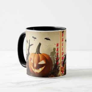 Mug Collection Halloween Citrouille éffrayant