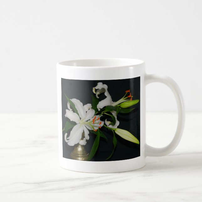 Mug Collection Irlandaise de laiton et de fleurs (Droite)