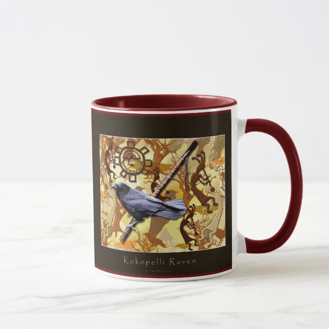 Mug Collection KOKOPELLI RAVEN (Droite)
