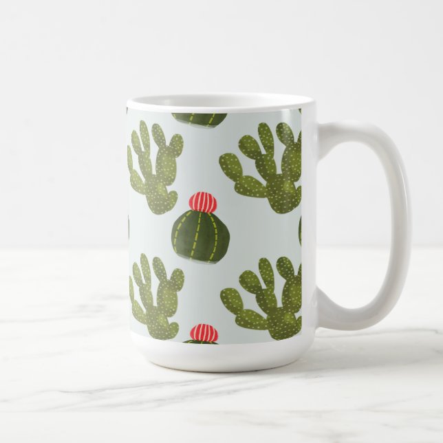 Mug Collection Llamarama | Motif Cactus mignon (Droite)