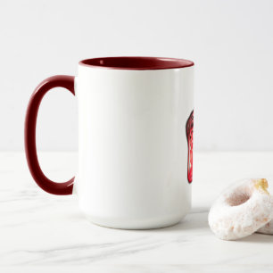 Mug Collection moderne de chapeaux de Santa.