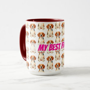 Mug Collection moderne personnalisée de toilettage de 