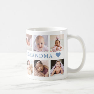 Mug Collection photo moderne 12 Blue World's Best Gran