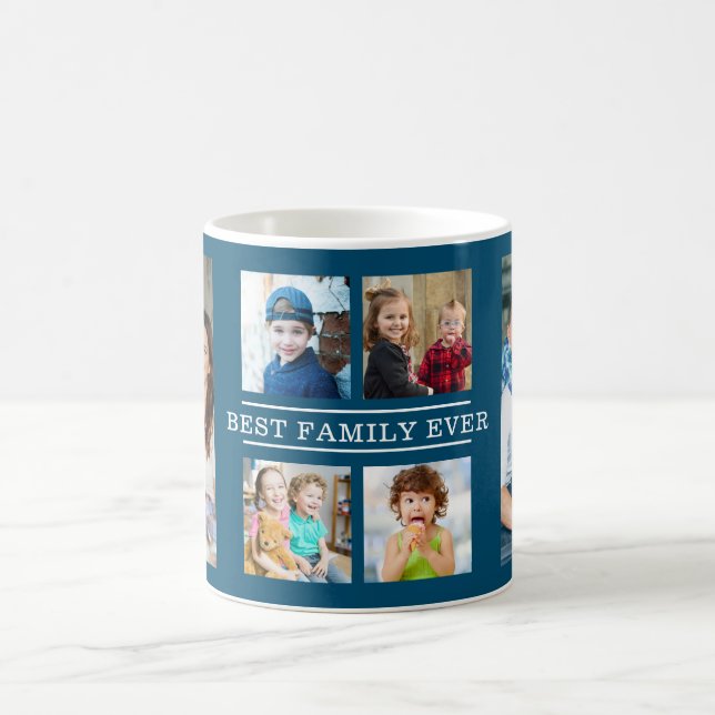 Mug Collection photo moderne de la meilleure famille E (Centre)