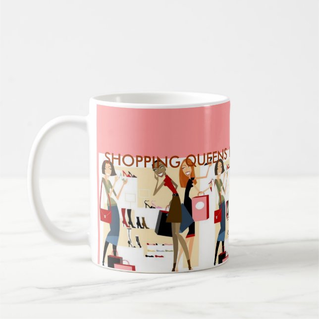 Mug Collection Shopping Queen : Dames (Gauche)