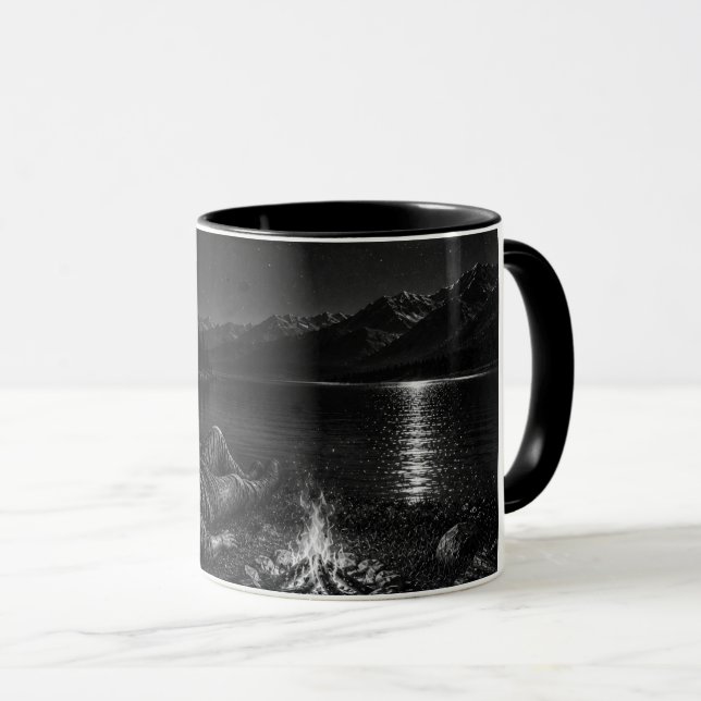 Mug Collection Wanderer WO09 – Campement au clair de l (Devant droit)