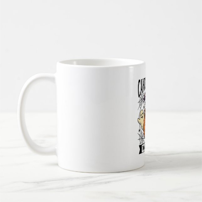 Mug Collectionneur de bonbons Halloween Gravure vintag (Gauche)