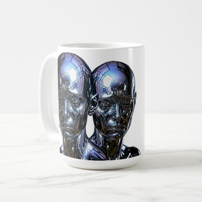 Mug Collectionneur de bustes Triple Chrome  (Devant gauche)