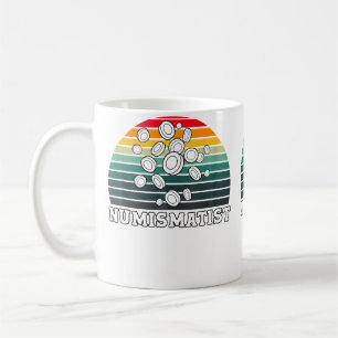 Mug Collectionneur de monnaies Numismate Collectionneu