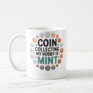 Mug Collectionneur de pièces de monnaie Numismate Numi