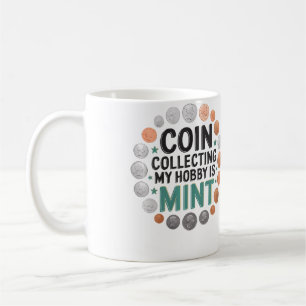 Mug Collectionneur de pièces de monnaie Numismate Numi