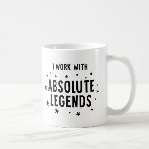 Mug Collègue de travail amusant, je travaille avec des