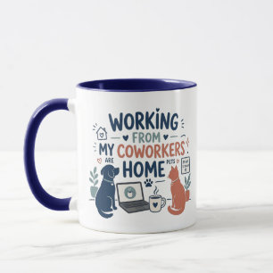 Mug Collègues de travail drôles pour travailler de che