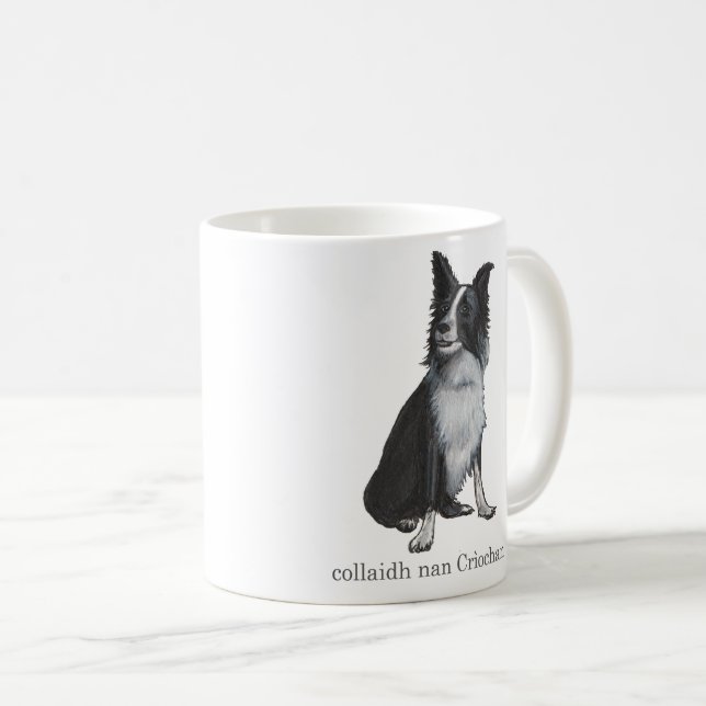 Mug collie frontalière - collaidh nan Crìochan (Devant droit)