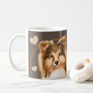 Mug Collie Rough Sheltie Dog Chaque Snack Que Vous Fai