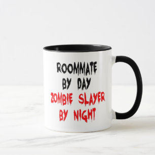 Mug Colocataire Zombie Slayer