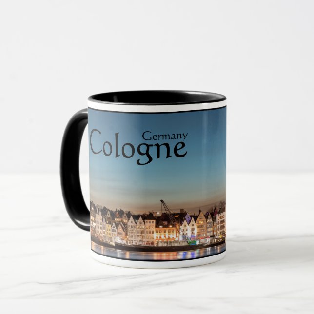 Mug Cologne Allemagne Souvenir (Devant gauche)