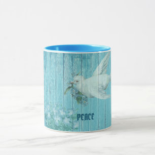 Mug Colombe de la Paix Bleue