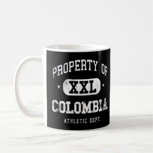 Mug Colombia Propriété Xxl Sport College Athletic Funn