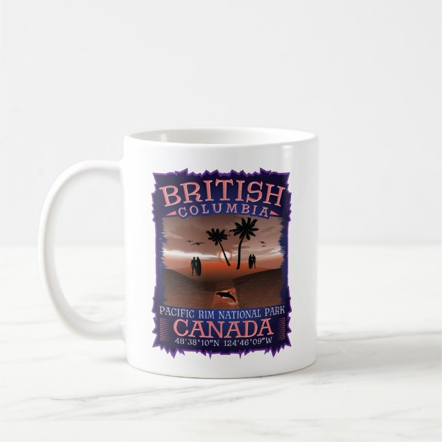 MUG COLOMBIE-BRITANNIQUE CANADA - PACIFIQUE RIM PARK (Gauche)
