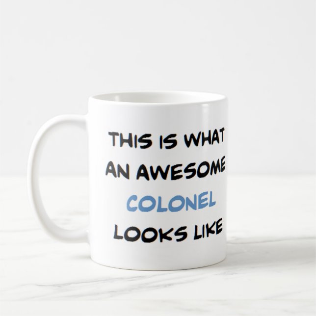 Mug colonel3, génial (Gauche)