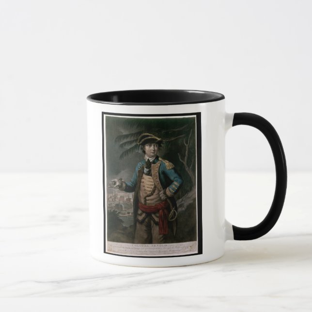 Mug Colonel Benoît Arnold, pub. Londres, 1776 (Droite)