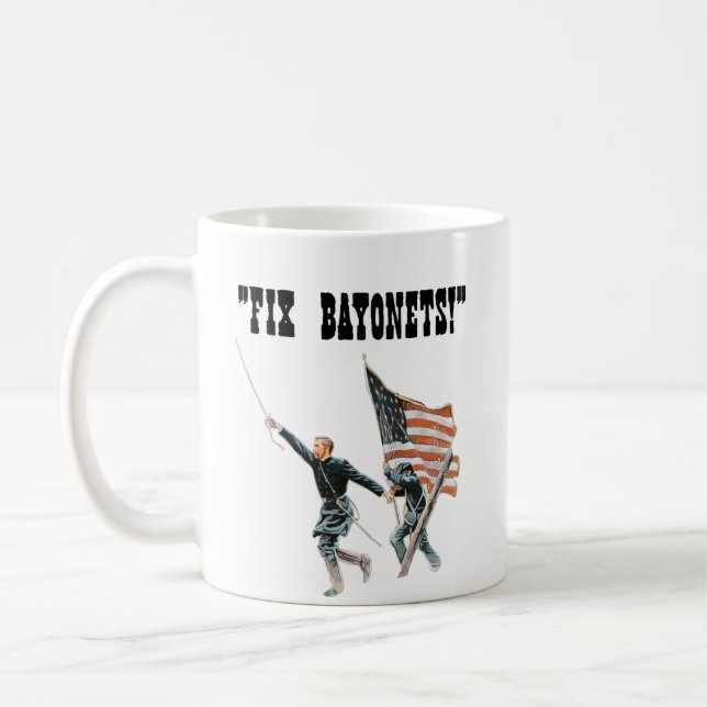 Mug Colonel Chamberlain de Gettysburg "Fixer les baïon (Gauche)