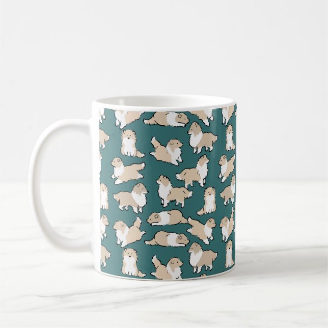 Mug Colons rugueux en vert (Gauche)