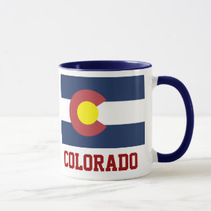 Mug COLORADO : Drapeau d'Etat du Colorado