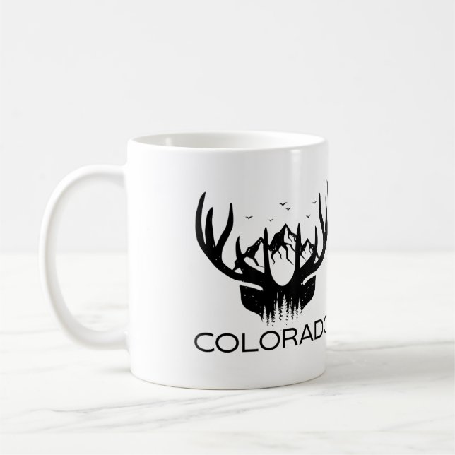 Mug Colorado Elk Cool Colorado Elk Hunter (Gauche)