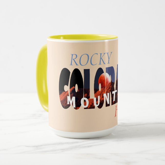 Mug Colorado - Rocky Mountain High (Devant gauche)
