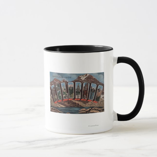 Mug ColoradoGrandes lettres scènesColorado (Droite)