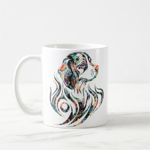 Mug Colorant Ornamental Chien Logo Beagle race