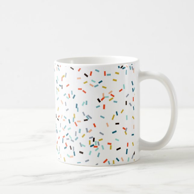 Mug Coloré Confetti Motif Automne (Droite)