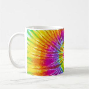 Mug Coloré Cravate-Dye -Dye Abstrait.