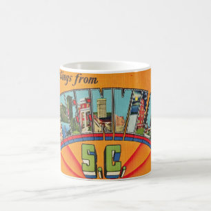 Mug Coloré Greenville SC Salutation