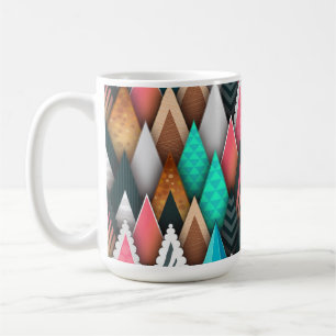 Mug Coloré Moderne Abstrait Sud-Ouest