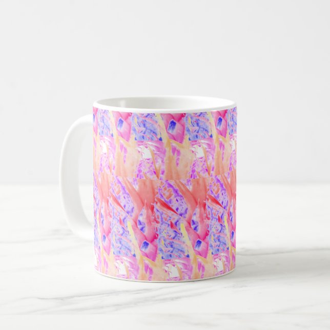 Mug Coloré Pastels rose violet 4Josie (Devant gauche)