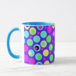 Mug coloré Polka Dot Party