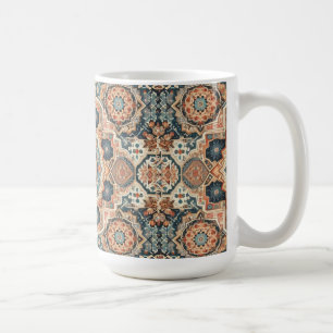 Mug Coloré traditionnel marocain Motif de tapis