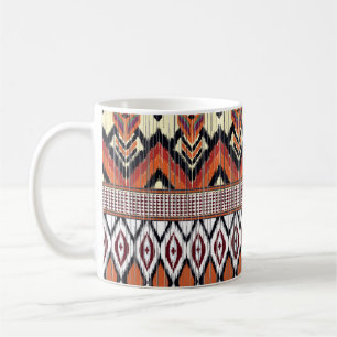 Mug Coloré tribal ethnique sans couture motif
