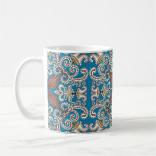 Mug Coloré vintage mandala motifs sans couture motif