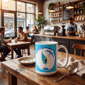 Mug Colorful Cute Quirky Cartoon Character