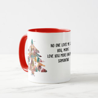 Mug Coloris minimalistes rétro personnalisés