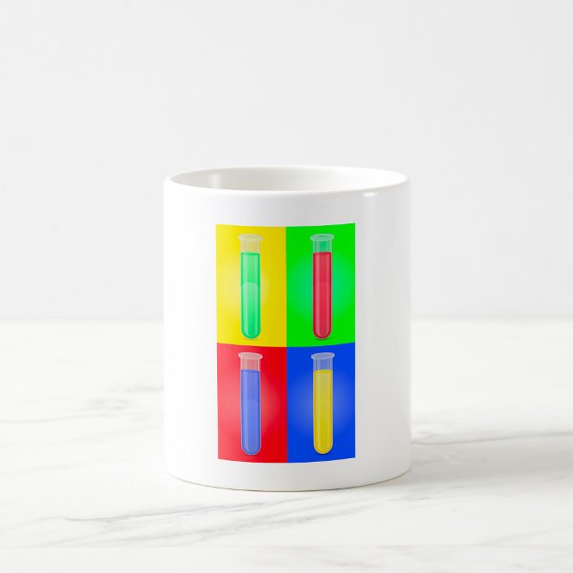 Mug Colourful Test Tubes (Créateur téléchargé)