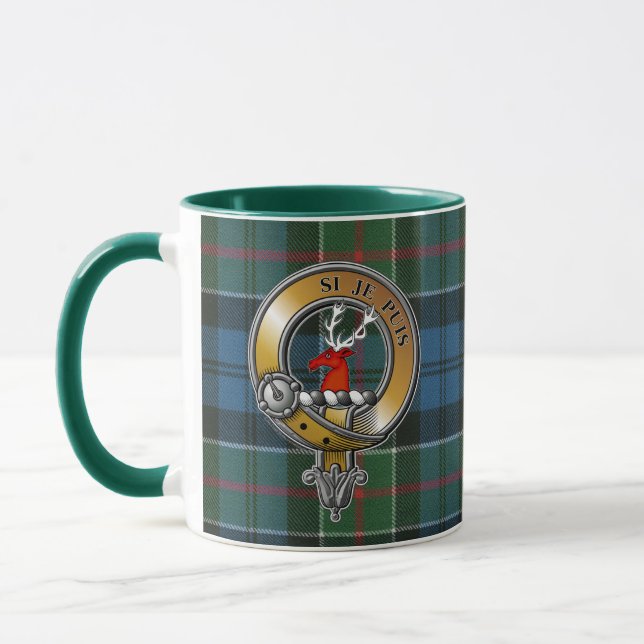 Mug Colquhoun Tartan & Badge (Gauche)